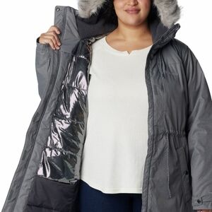Columbia Women's Suttle Mountain Mid Jacket Parka Size 2X Plus